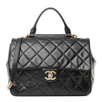 gold and black chanel background|CHANEL Calfskin Quilted Large Gold Bar Top Handle Flap Black .